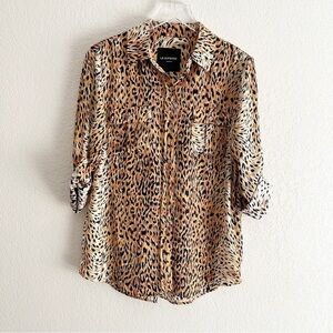 LE SUPERBE Cheetah - Print Walking Safari Shirt